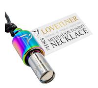 LOVETUNER Collar de Respiración Consciente y Meditación | Love Frequency Solfeggio 528 Hz | Collar Silbato para Alivio del Estrés | Promueve la Calma a través de Soundhealing y Breathwork