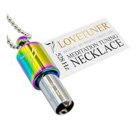 LOVETUNER Collar de Respiración Consciente y Meditación | Love Frequency Solfeggio 528 Hz | Collar Silbato para Alivio del Estrés | Promueve la Calma a través de Soundhealing y Breathwork