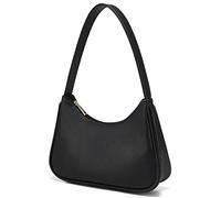 LOVEVOOK Bolso de mano para mujer - Bolso bandolera de piel - Bolso de mano para mujer - Bolso de mano para citas, viajes, fiestas, compras, Negro-mini-pu, Small