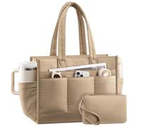 LOVEVOOK Bolso de mano para mujer, bolso de la compra, bolso para portátil, bolso grande, bolso para profesores, bolso escolar, bolso de mano para universidad, negocios, escuela, Negro , 15,6 Zoll