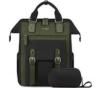 LOVEVOOK Mochila Mujer para Ordenador Portátil 15,6 Pulgadas, Impermeable Mochila Portátil Mujeres con Puerto de USB, Multifuncional Mochila Escola para Negocio Viajes Trabajo Universidad