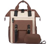 LOVEVOOK Mochila Mujer para Ordenador Portátil 15,6 Pulgadas, Impermeable Mochila Portátil Mujeres con Puerto de USB, Multifuncional Mochila Escola para Negocio Viajes Trabajo Universidad