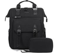 LOVEVOOK Mochila Mujer para Ordenador Portátil 17 Pulgadas, Impermeable Mochila Portátil Mujeres con Puerto de USB, Multifuncional Mochila Escola para Negocio Viajes Trabajo Universidad