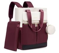 LOVEVOOK Mochila para pañales, bolsa de pañales con bolsillos aislados, bolsa de bebé para niña y niño con cambiador, bolsa de pañales grande con funda para chupete, mochila de viaje antirrobo para