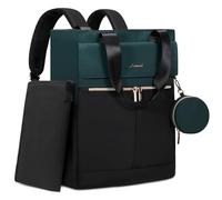 LOVEVOOK Mochila para pañales, Verde Oscuro-15.6, 15.6-Inch, Classic