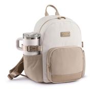 LOVEVOOK Mochila pequeña mujer, 11 pulgadas. Mochila urbana elegante con bolsillo amplio para botellas de agua. Moderna, casual e impermeable. Ideal para viajes, colegio, trabajo, jóvenes y niños.