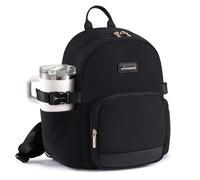 LOVEVOOK Mochila pequeña mujer, 11 pulgadas. Mochila urbana elegante con bolsillo amplio para botellas de agua. Moderna, casual e impermeable. Ideal para viajes, colegio, trabajo, jóvenes y niños.