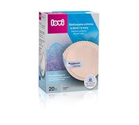 LOVI Absorbentes Discos de Lactancia Desechables| Beis | 20 Piezas | Comodidad de Uso | Protección de la Ropa Interior | Estructura de Respiración