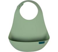 Lovi Babero de silicona con bolsillo 1 un. Pistachio