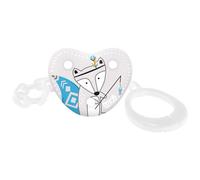 LOVI Cadena para Chupetes| 0m+ | Forma Redonda Segura | Evita que el Chupete se Pierda | Indian Summer Colección