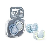 Lovi Mini Chupetes Dinámicos Baby Shower Azul 0-2m 2 uds
