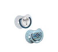 LOVI Indian Summer Chupete Dinámico de Silicona 3-6m Azul x2