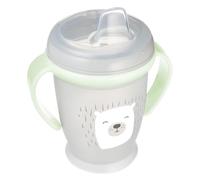 LOVI Mi Taza Antigoteo de Bebé | Vaso de Aprendizaje Antiderrames | 250 ml | 12+ Months | Beber sin Derramar | Sin BPA | Boquilla de Silicona Suave | Fácil de Limpiar| Buddy Bear Colección