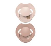 LOVI Smoczek silikonowy dynamiczny Prime 6-18m 2 szt Nude/Blush