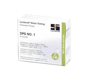 Lovibond Lovibond - Tabletas de prueba de agua para área de piscina, fotómetro DPD1 03009, pH reactivo, paquete de 250 unidades