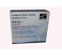 Lovibond Recambio tabletas reactivo medición Cloro Libre DPD 1 Lvd. Recarga 250 U. Fotómetro - Tintometer. 51 10 51BT