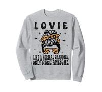 LOVIE Like a Normal Grandma Only More Awesome Mother's Day Sudadera