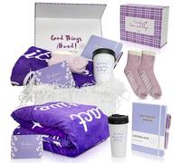 Loving Hue Get Well Soon - Paquete de cuidado de quimioterapia para mujeres, juego de 6 piezas, regalos reconfortantes para pacientes con cáncer para pacientes de quimioterapia, regalos para mujeres