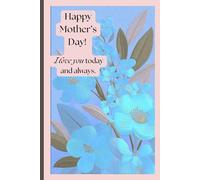 Loving journal with a postcard-style cover for Mother's Day.: Meaningful memory book designed to be cherished long after the celebration ends.