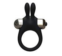 Loving Joy Anillos de Polla Anillo Vibrador para Pene de Silicona con Forma de Conejo 100 g