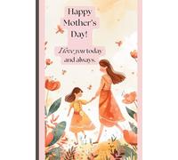 Loving lined journal with a postcard-style cover for Mother's Day. Meaningful memory book designed to be cherished long after the celebration ends.