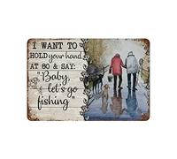 Loving Old Couple Go Fishing - Rompecabezas de 1000 piezas para adultos y familias - I Want to Hold Your Hand at 80 and Say - Rompecabezas de madera - Diversión familiar y ocio para principiantes