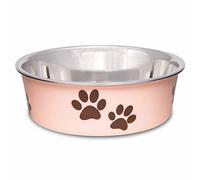 LOVING PETS - Cuenco Bella para Mascotas, tamaño pequeño, 350 ml, Color Rosa