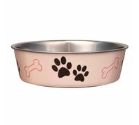 LOVING PETS - Cuenco Bella para Mascotas, tamaño pequeño, 350 ml, Color Rosa