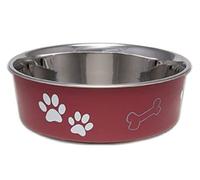 LOVING PETS - Cuenco para Mascotas Bella, pequeño, 350 ml, Color Merlot