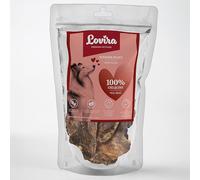 Lovira - Snack da masticare per cani - Carne essiccata per cani - Filetti di Vitello - 100% Carne essiccata, Senza cereali, Senza additivi artificiali - attività, Relax e addestramento - 100 g