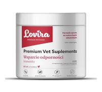 Lovira - Snack per cani a supporto del Sistema immunitario - Snack per cani con HMB, valeriana e lievito di Birra - attivi, anziani o stressati di Tutte le razze - Immunity 180 g