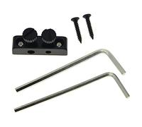 LOVIVER 1 de soporte para llave Allen, llaves con tornillos de montaje para guitarra trémolo, instrumentos musicales, fijación hogar, negro
