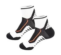 LOVIVER 1 par de calcetines gruesos para hombre, calcetines de invierno transpirables cálidos informales a la moda atléticos, calcetines tobilleros deportivos, negro
