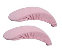 LOVIVER 1 Par Funda Elástica Cubierta para Reposabrazos de Sillas de Oficina, Rosado