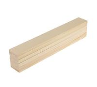 LOVIVER 10x Tablero de Placa Rectangular de Madera de Madera Sin Terminar para Material de Modelado, 30cm