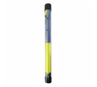 LOVIVER 2 Piezas Entrenador de Swing de Golf Varillas de Alineación Bastones de Entrenamiento Herramienta Plegable de Fibra de Vidrio para Guiar Línea de, Amarillo Sol, Plegable Triple 122MM