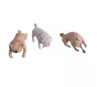 LOVIVER 2X Pugs, Adorno para Acuario, Colgante para Acuario, Estatua de Pugs Artificiales, Resistente a Caídas, Multifunción, Resistente, Moderno para Decorac