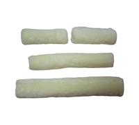 LOVIVER 4 Piezas Protectores para Jaquima Fundas de Felpa Tubos Suaves Envolturas de Confort para Caballo Que Ofrecen Protección contra Rozaduras Adecuado Pa, Beige