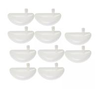 LOVIVER 4X 10 Uds. Reemplazo de Reparación de Chirriadores, Juguete de Peluche Transparente, Reparación de Juguete, Fabricante de Ruido, Inserto de Lengüeta