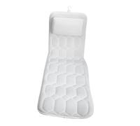 LOVIVER Almohada de baño, cojín de baño de malla, transpirable, antideslizante, cómoda alfombrilla de baño de cuerpo completo, colchón acolchado para bañarse