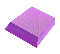 LOVIVER Almohadilla de Equilibrio de Ejercicio Suave, Entrenador de cojín de Espuma para Silla, Equipo de cojín para Yoga, Viajes, Entrenamiento, Gimnasio, púrpura