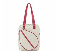 LOVIVER Badminton Bolso Deportivo Mochila Bandolera Bolsa Tote Raquetero Estructura Inteligente con Bolsillo Frontal para 1-2 Raquetas y Múltiples Bolsillos