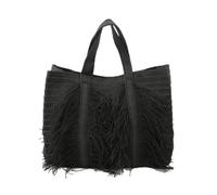 LOVIVER Bolso de Mano Tejido para Mujer Bolso Tote Bolso de Hombro Bolso Bandolera Bolso con Flecos Estructura Rectangular y Cuerpo Suave Material de Papel y