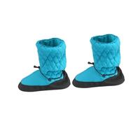 LOVIVER Botines de Calentamiento, Botas de Baile cómodas y cálidas para Invierno, Zapatillas de Ballet para, actuación en, práctica, Blue M