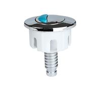 LOVIVER Botón de tanque de inodoro Piezas de repuesto de botón de inodoro de doble presión para inodoro, accesorios de reparación del hogar, ahorro de agua, oval