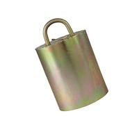 LOVIVER Campana de Crisp Loud Bell Premium Cencerro Fabricantes de ruido Cencerros de larga distancia Campanas fuertes Campana Colgante, XXL