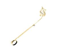 LOVIVER Clip de metal para partituras musicales, soporte de fijación para partituras musicales, soporte portátil para instrumentos, trompeta universal, lira,