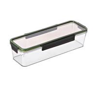 LOVIVER Contenedor de Almacenamiento de Pasta con Tapa, Soporte hermético para Fideos Espaguetis, Caja de Almacenamiento Rectangular para Palillos, Fideos, 1.5L