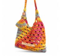 LOVIVER Crochet para Elaborar Bolso Tejido con Hilo Algodón gradado Nocturno Incluye s los Implementos para la Elaboración Manual un Original Acuado para, style to 1