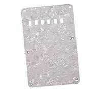 LOVIVER Cubierta de cavidad de trémolo de placa trasera de guitarra de 6 agujeros, accesorios de guitarra eléctrica, estilo b